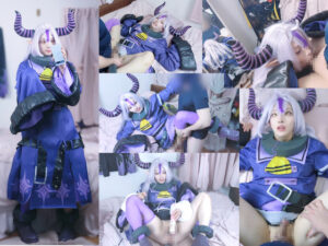 【ラプラス・ダークネス】ラプラス男の娘レイヤー アナル生ハメガン突き電マ失禁絶頂 オスオナホ中出しガバ緩み祭り♥