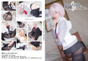 【マシュ・キリエライト】カルデア制服マシュ電マ指マンで黒タイツお漏らし絶頂!パンツグショグショ潮吹き痙攣イキ連発♥