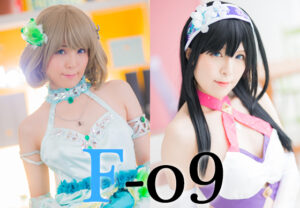 【高垣楓・鷺沢文香】アイドル衣装の楓&文香がチンポ奉仕!亀頭手コキフェラ&喉奥バキュームイラマ唾液ダラダラ爆乳揺らし