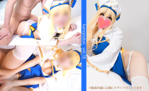 【女神官】女神官敏感乳首コリコリ摘まみビンビン勃起舌吸い!白パンティずらしパイパン手マン潮吹き痙攣生ハメ中出し絶頂!!