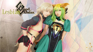 【アタランテ・ジャンヌ・ダルク〔オルタ〕】邪ンヌとアタランテの指マンクンニオマンコ攻め合い潮吹き絶頂!マスター生チンポ挿入でアタランテ2人責め肉便器化