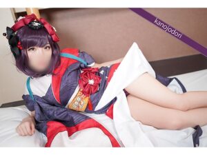 【葛飾北斎】Fate北斎コス着物乱れ爆乳ブルンブルン黒パン陰毛透けクンニ手マン絶頂生ハメ子宮ガン突き口内大量射精