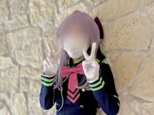 【柊シノア】柊シノアコスハメ撮りでオマンコグチョ濡れパンツずらし生挿!騎乗位グラインド絶頂連発、バック背中白濁ドピュフィニッシュ