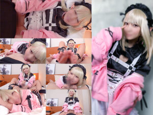 【魔界ノりりむ】魔界ノりりむのメスガキ寸止めローション手コキ!涎フェラとツルツルパイパン素股で生ハメ即イキ中出し絶頂