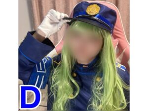 【橘ヒカリ】ブルアカヒカリのエロクイズ正解で白タイツビリビリ破壊、白パンツずらしオマ○コ生ハメ中出し絶頂!