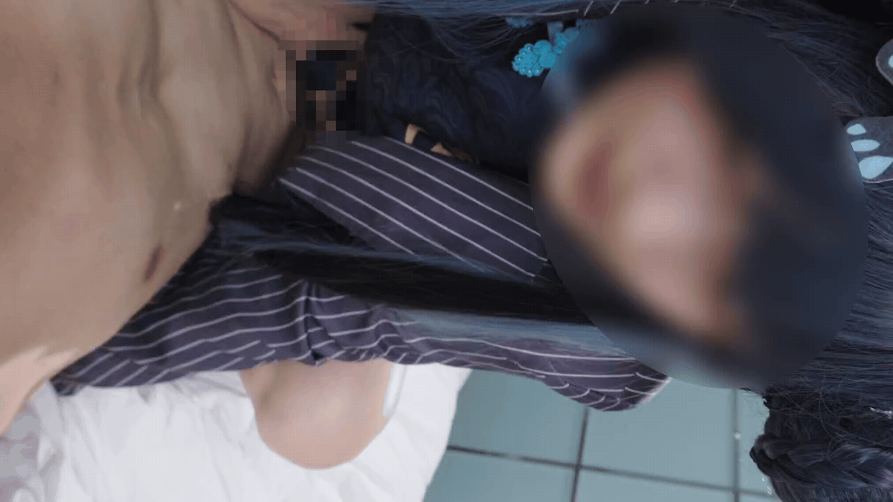 【竜華キサキ】キサキコス爆乳コンカフェ嬢のオマ●コ指マンで潮吹き寸前!生チ●ポ騎... サンプル画像1