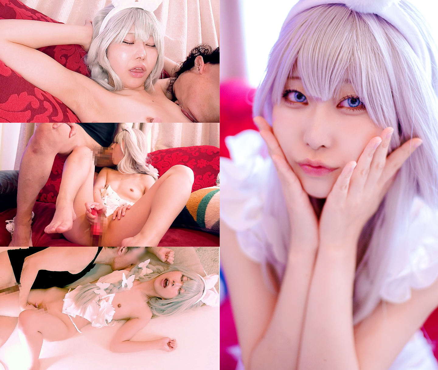 【ル・マラン】ル・マラン パイパンマンコにディルドズボズボオナニー!フェラ併用生... サンプル画像2