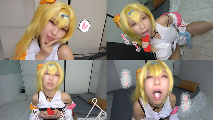 【星川サラ】星川サラ金髪ツインテデカ尻バックオマンコくぱぁ!黒パンツずらし生ハメ... サンプル画像1