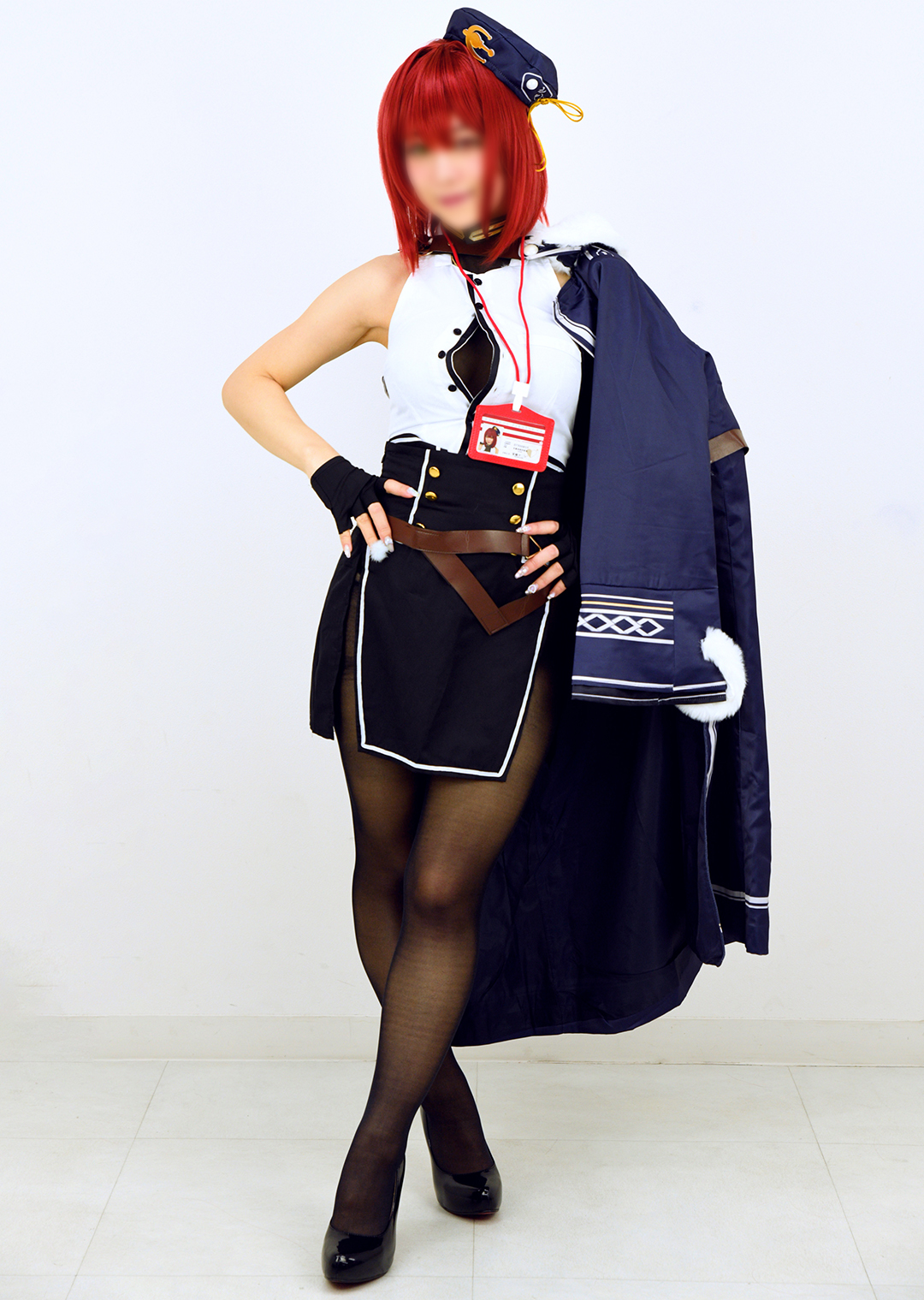 【宝鐘マリン】爆乳宝鐘マリン援交チンポおねだり!路地裏我慢汁舐めフェラ→ラブホ危... サンプル画像1