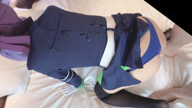 【柊シノア】柊シノアコスハメ撮りでオマンコグチョ濡れパンツずらし生挿!騎乗位グラ... サンプル画像1