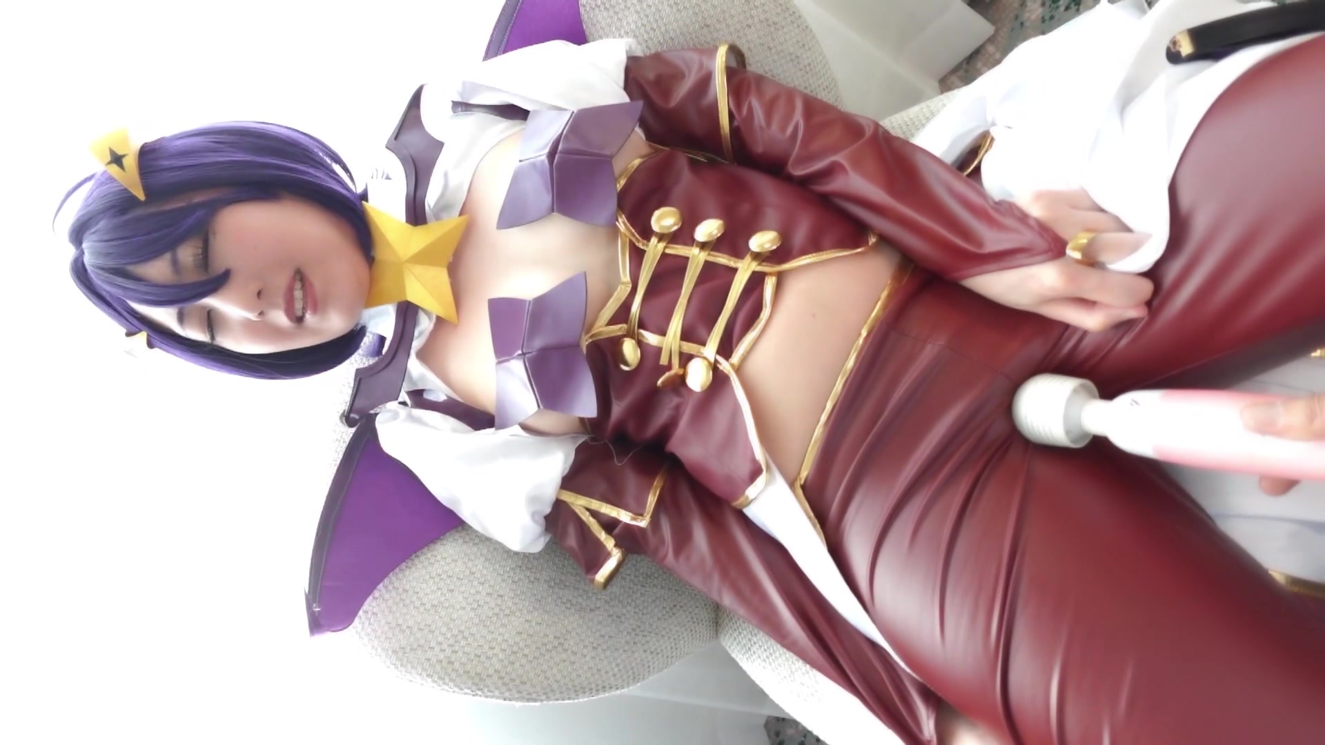 魔法少女マジアベーゼのパイパン電マ直撃痙攣!アナルバイブ悶絶から潮吹きオナニー、... サンプル画像1