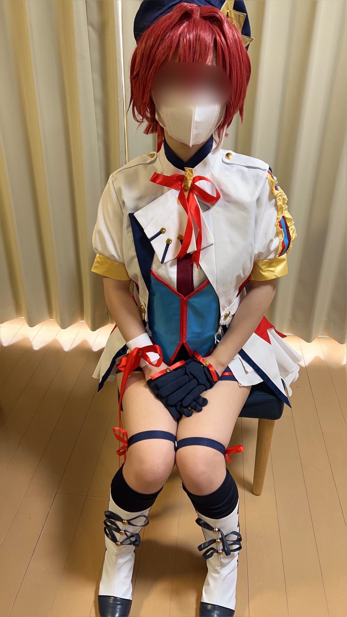 【アンジュ・カトリーナ】アンジュ爆乳アイドル衣装でザーメン量対決!最多勝ちにパン... サンプル画像2