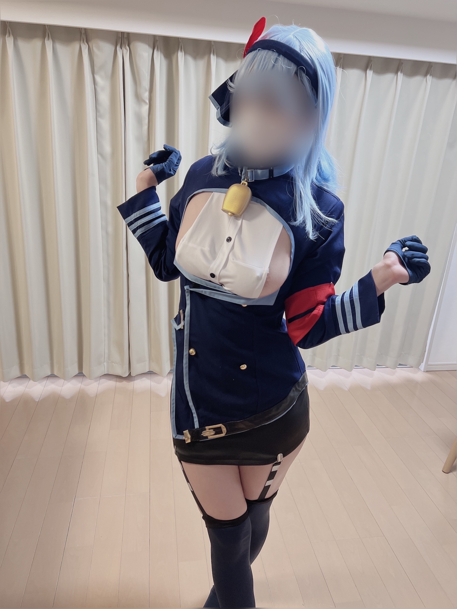 【天雨アコ】天雨アコのIカップ看護服爆乳で男3人連続ローション挟射!白濁まみれご... サンプル画像1