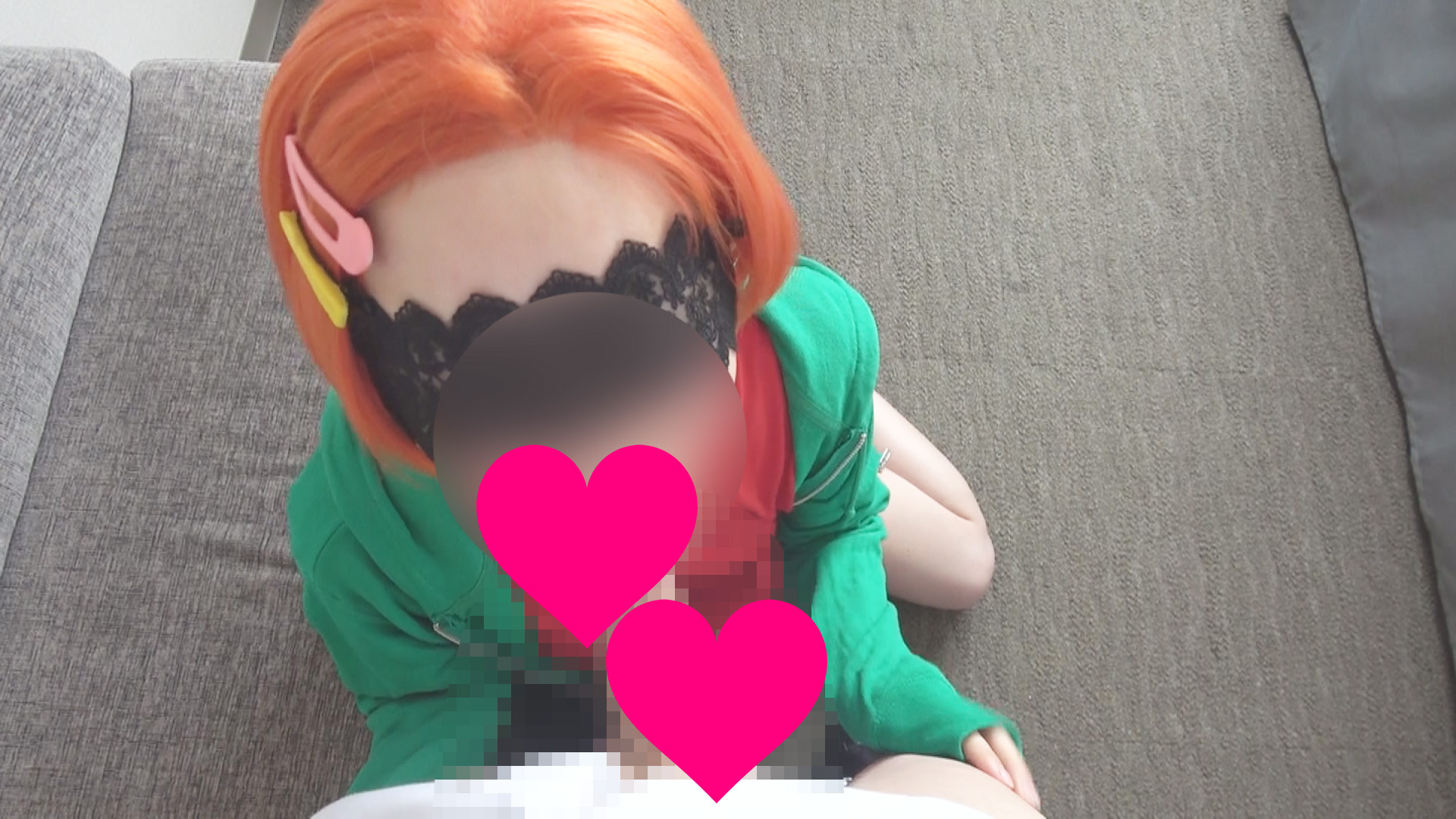 【龍崎薫】龍崎薫のイチャイチャ撮影!仁王立ち喉奥フェラ涎垂らし、素足コキ悶絶から... サンプル画像2