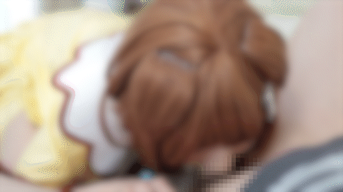 【戌神ころね】戌神ころね発情涎ダラチンポ喉奥フェラ!オマンコ指オナニーでビクビク... サンプル画像2