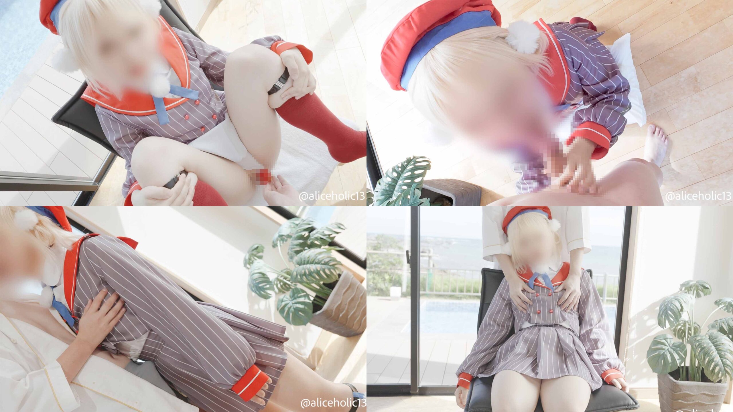 【しぐれうい】しぐれうい耐久配信即崩壊!パイパン蜜壺生ハメオホ声ガクガク痙攣イキ... サンプル画像1