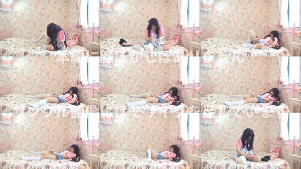 【罪木蜜柑】罪木蜜柑看護服で震手ゴム付けおねだり!剃り跡パイパンまんこ愛液ダラダ... サンプル画像3