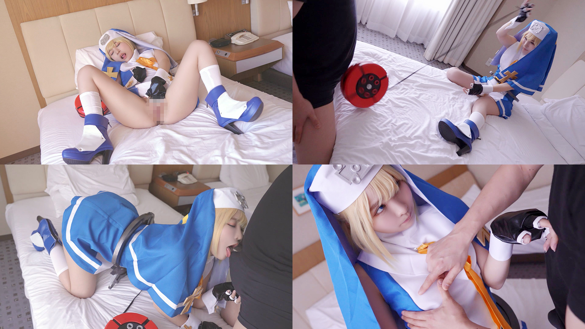 【ブリジット】ブリジットコス美女のHカップ爆乳揺れ生挿れ!中出し精液トロリ垂れマ... サンプル画像1