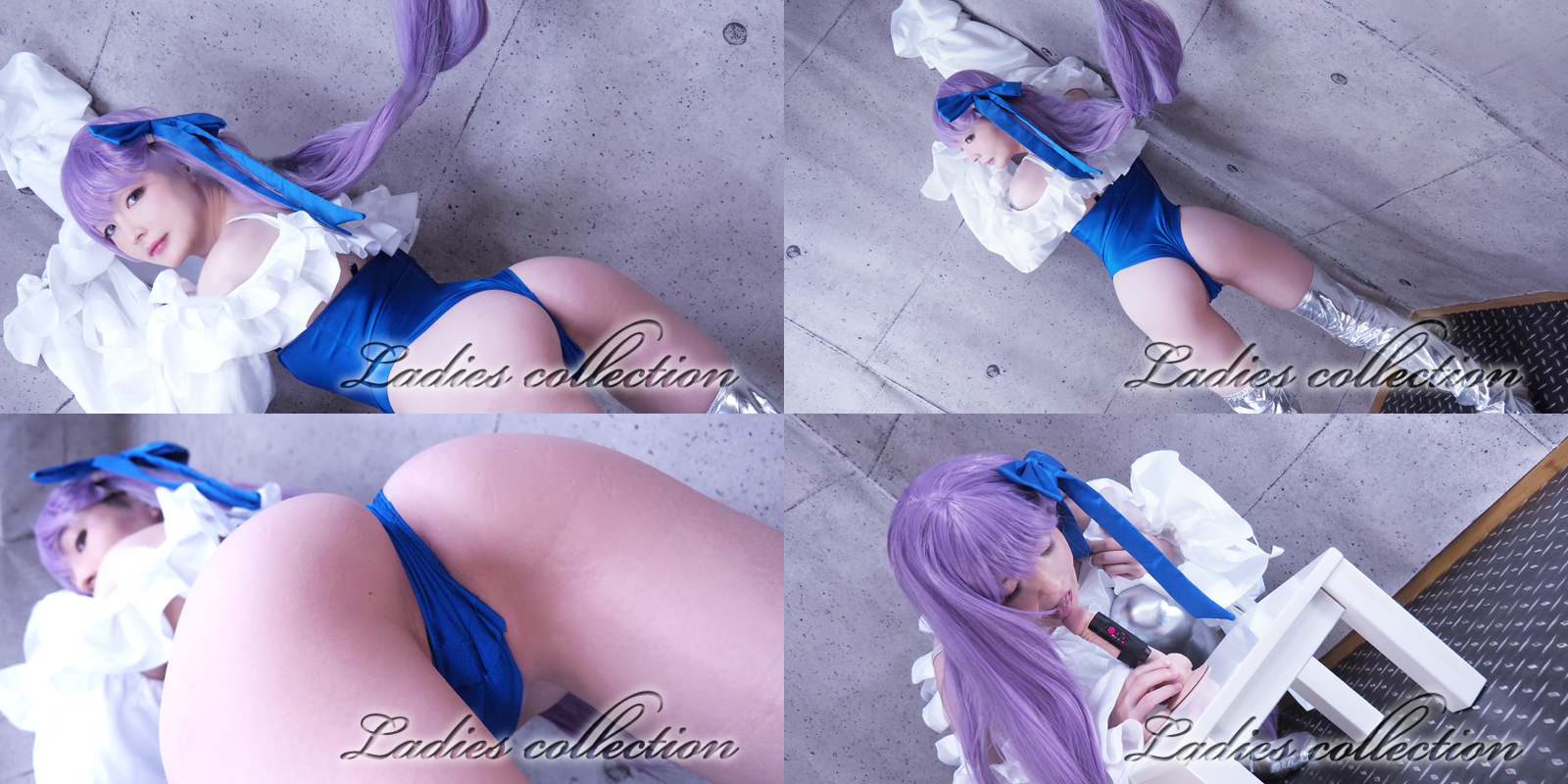 【メルトリリス】メルトリリスFateコス爆乳美女が電マクリ直撃痙攣イキ!クスコ膣... サンプル画像1