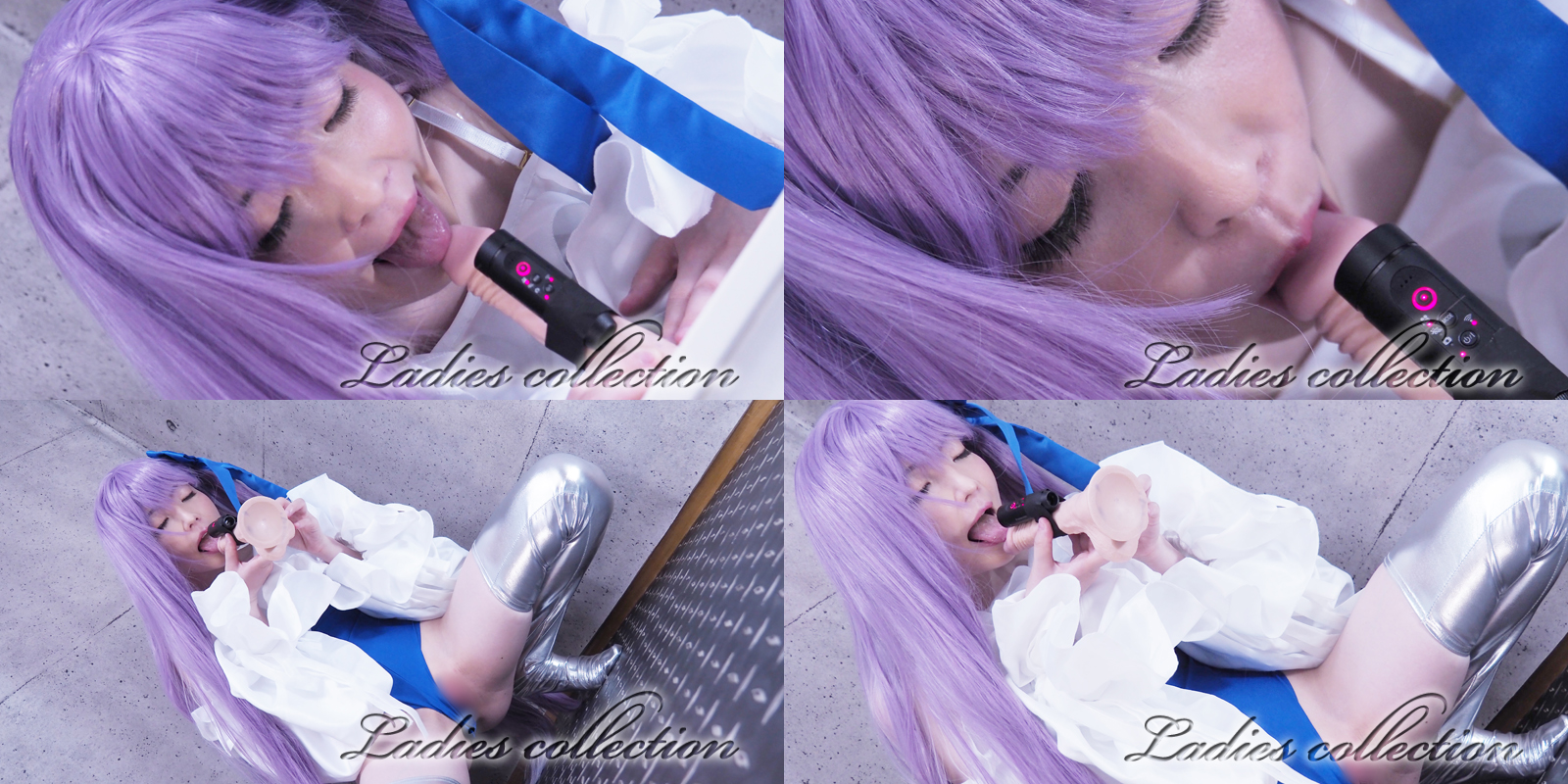 【メルトリリス】メルトリリスFateコス爆乳美女が電マクリ直撃痙攣イキ!クスコ膣... サンプル画像2