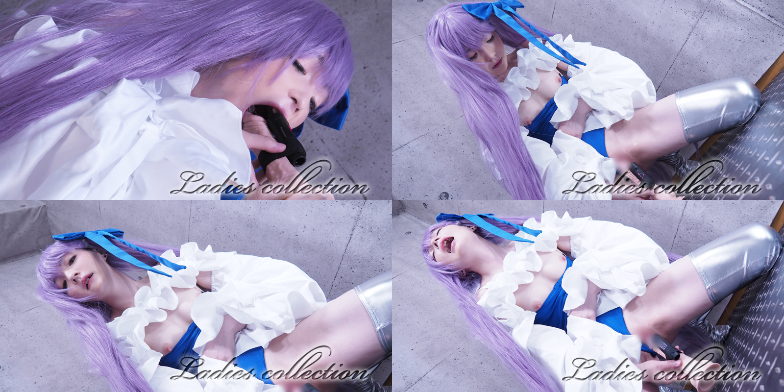 【メルトリリス】メルトリリスFateコス爆乳美女が電マクリ直撃痙攣イキ!クスコ膣... サンプル画像3