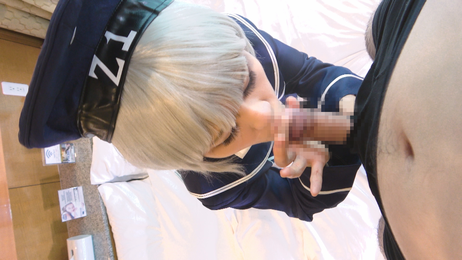 【Z1(レーベレヒト・マース)】SNS裏垢Z1コスレイヤー即ハメ撮り!喉奥フェラ... サンプル画像1