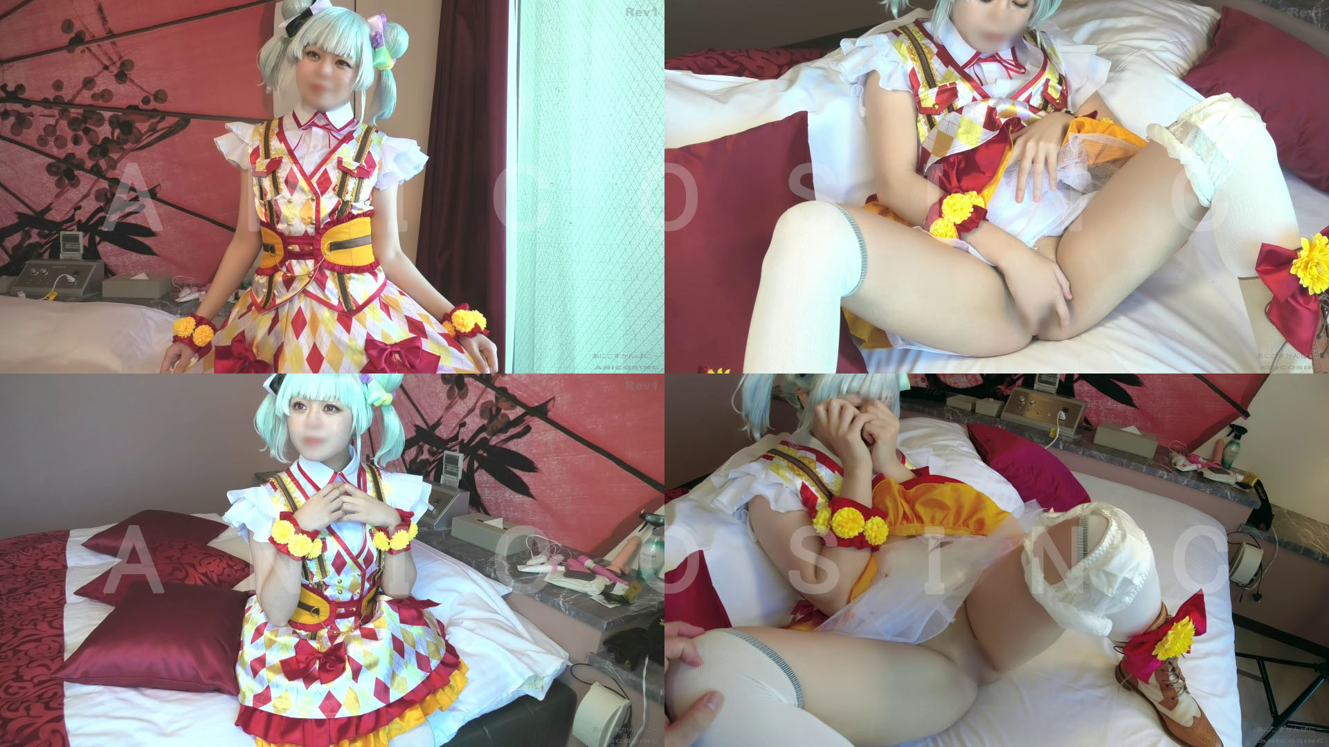 【兵藤雫】IDOLY PRIDE兵藤雫のアイドル衣装オナニー絶頂!パイパンマンコ... サンプル画像1