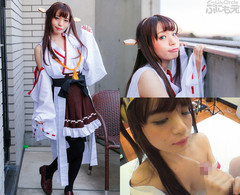 【金剛】軍服金剛のHカップ爆乳パイパンおねだり生ハメ中出し!フェラパイズリ精液ぶ... サンプル画像1