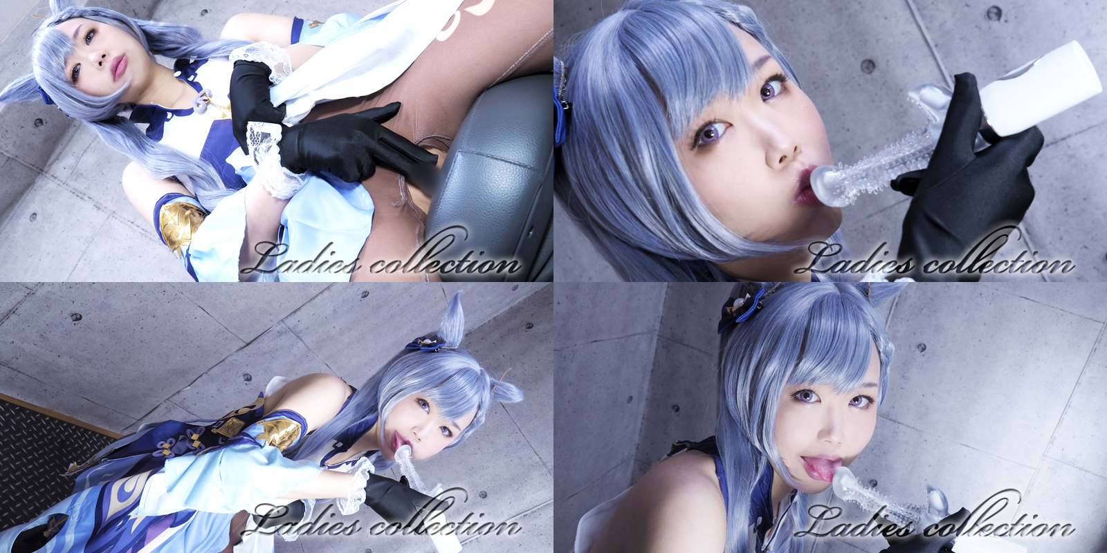 【刻晴】刻晴のイボだらけ特大ディルドでオマ●コ抉りロデオ痙攣!愛液泡立て潮吹きア... サンプル画像1