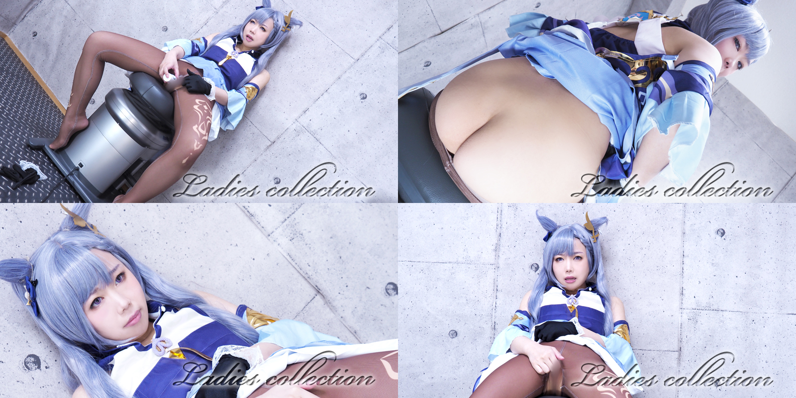 【刻晴】刻晴のイボだらけ特大ディルドでオマ●コ抉りロデオ痙攣!愛液泡立て潮吹きア... サンプル画像2