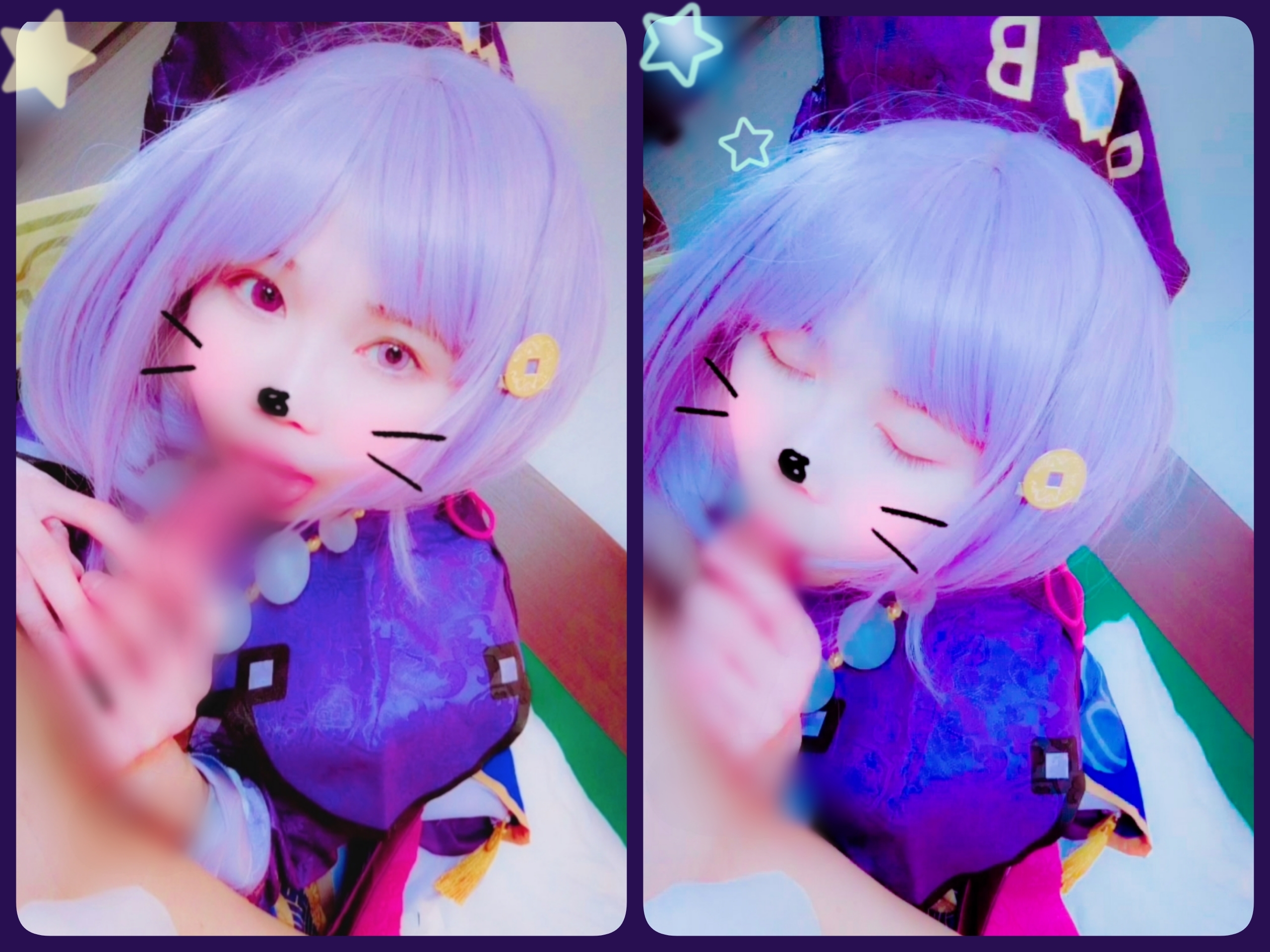 【七七】七七コスちっぱいプルプル騎乗位絶頂イキ狂い!バック崩壊アヘ顔潮吹き中出し... サンプル画像2