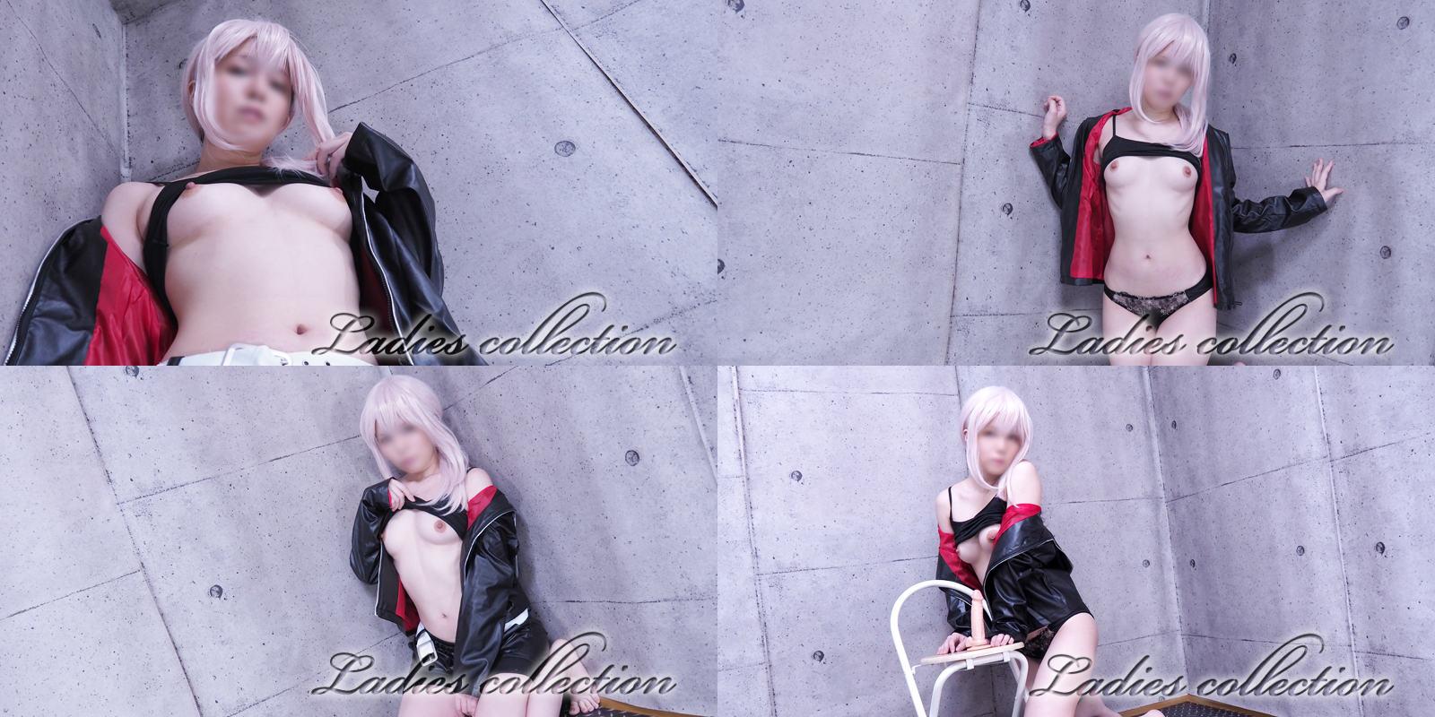 【アルトリア・ペンドラゴン〔オルタ〕】アルトリアオルタ新宿衣装でディルド喉奥ジュ... サンプル画像1