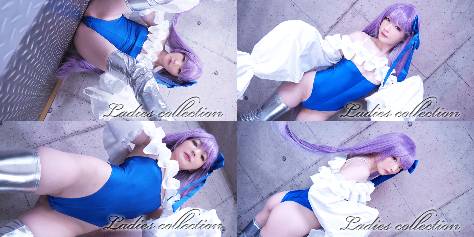 【メルトリリス】メルトリリスハイレグ水着でパイパンマンコクスコ挿入愛液トロリ垂れ... サンプル画像1