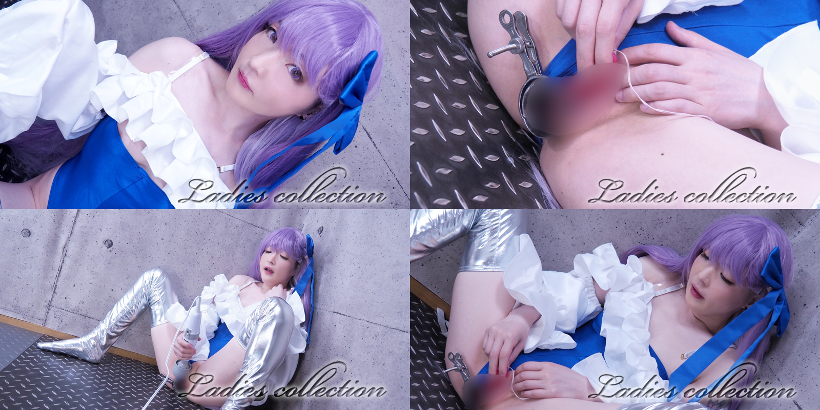 【メルトリリス】メルトリリスハイレグ水着でパイパンマンコクスコ挿入愛液トロリ垂れ... サンプル画像2