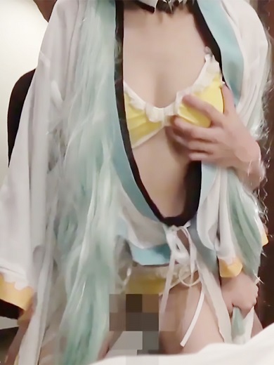 【清姫】水着清姫電マバイブ同時挿れで潮吹き悶絶!ずらし生ハメ子宮奥大量中出し孕ま... サンプル画像1