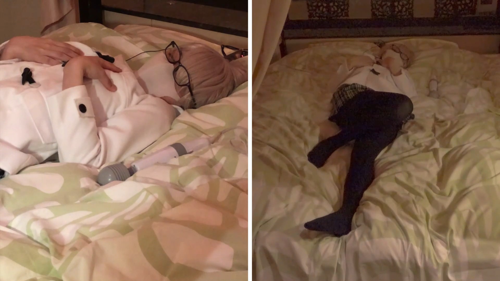 【マシュ・キリエライト】ローソン衣装マシュがおっぱい揉み電マ指マンで愛液ダラダラ... サンプル画像2