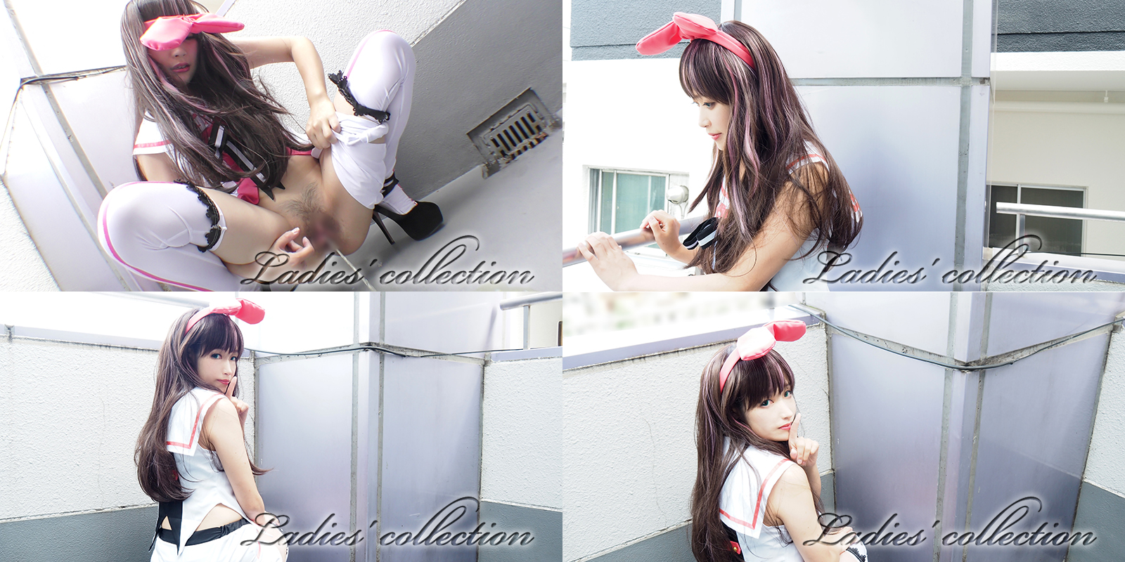 【キズナアイ】キズナアイ ベランダで指挿れオマンコ掻き回しビクビク!マン汁垂らし... サンプル画像3