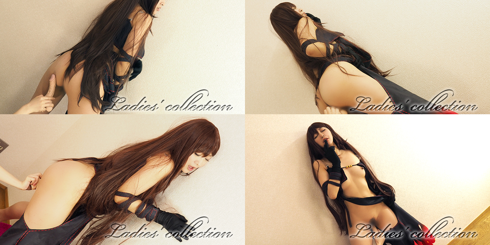 【虞美人】虞美人爆乳プルプルディルドオマ●コ挿入!立位腰ガクガク壁預け四つん這い... サンプル画像2