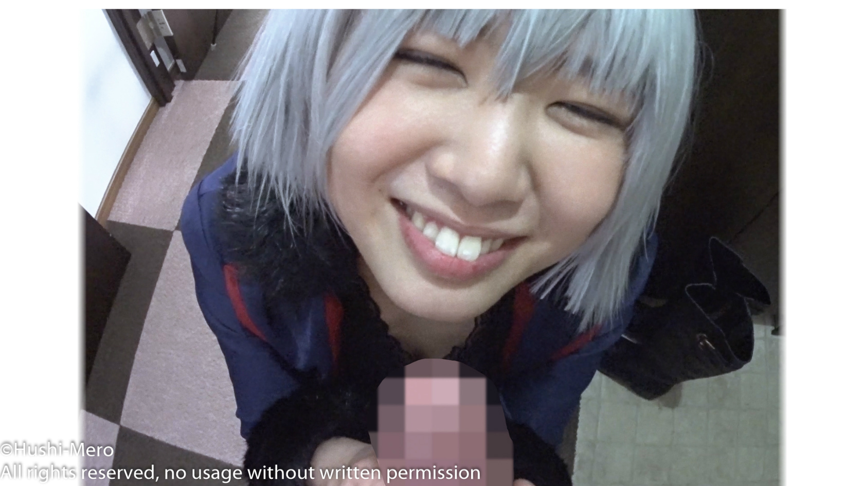 【ジャンヌ・ダルク〔オルタ〕】玄関即フェラでジャンヌオルタ爆乳押しつけ喉奥ジュポ... サンプル画像2