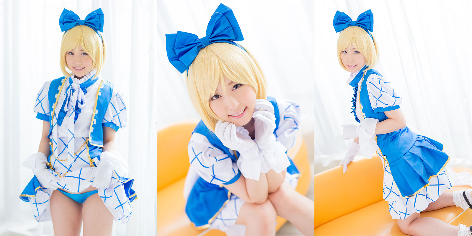 【ジータ】グラブルジータのアイドル衣装で電マ痙攣イキ!グチョ濡れオマンコ生ピスト... サンプル画像1