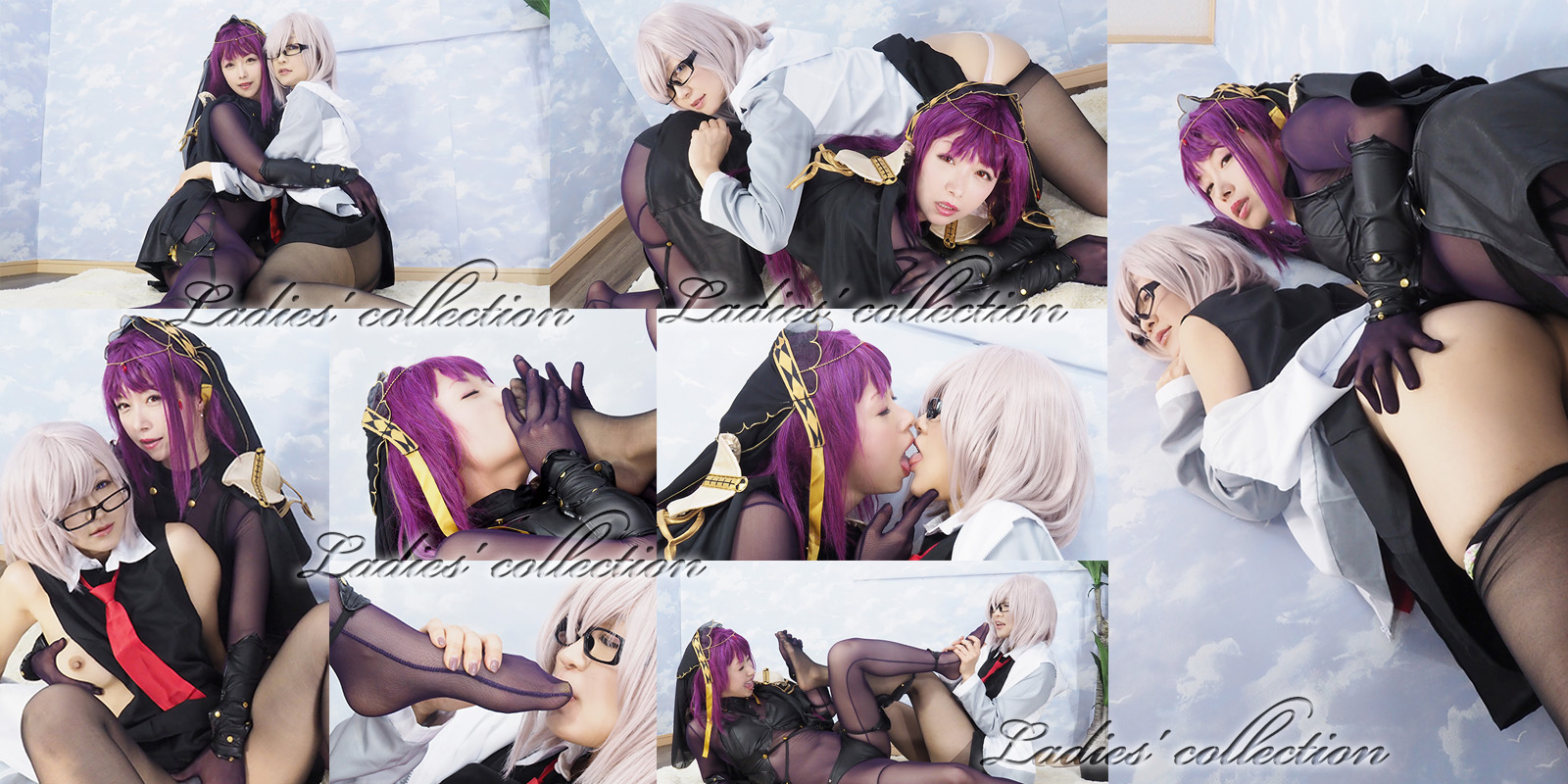 【スカサハ・マシュ・キリエライト】スカサハ師匠×マシュの脇汗チュパ足指フェラ剛毛... サンプル画像1