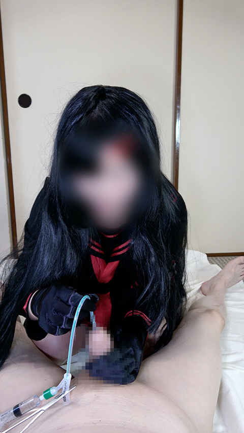 【仲正イチカ】眼鏡イチカ先生チンポ尿道カテ自尿道接続!熱オシッコ膀胱注入パンパン... サンプル画像1